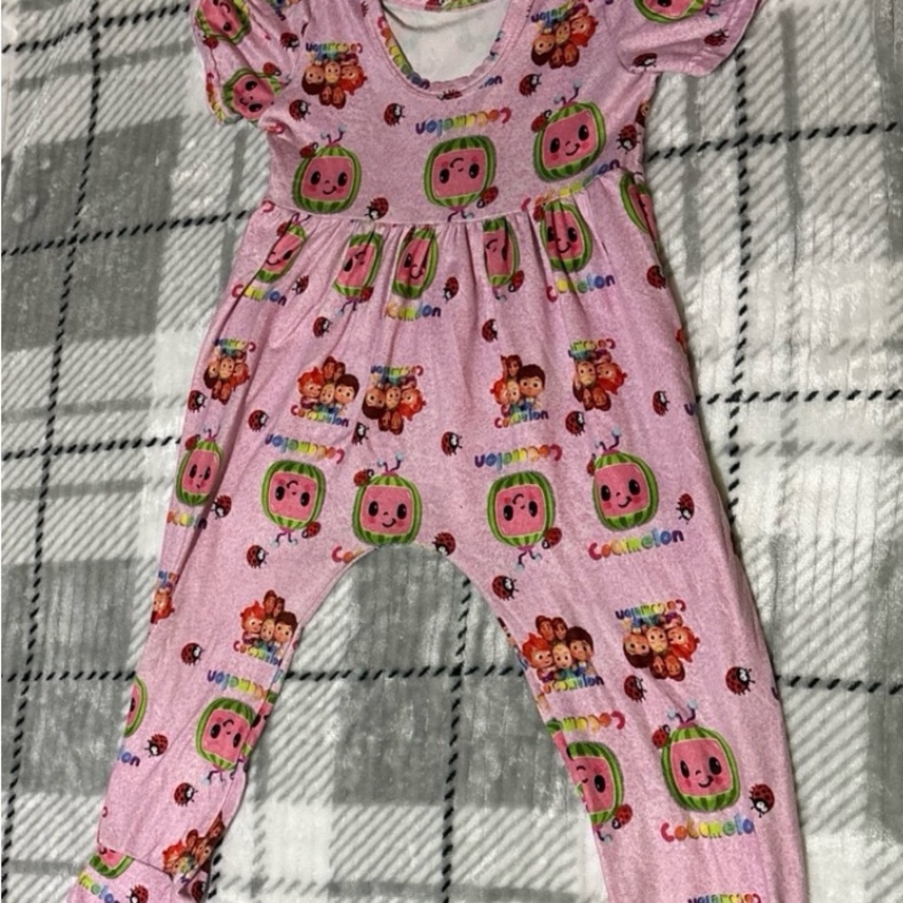CoComelon Pink Kids Romper